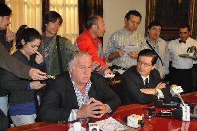El poder legislativo exhibi� su compromiso con la producci�n