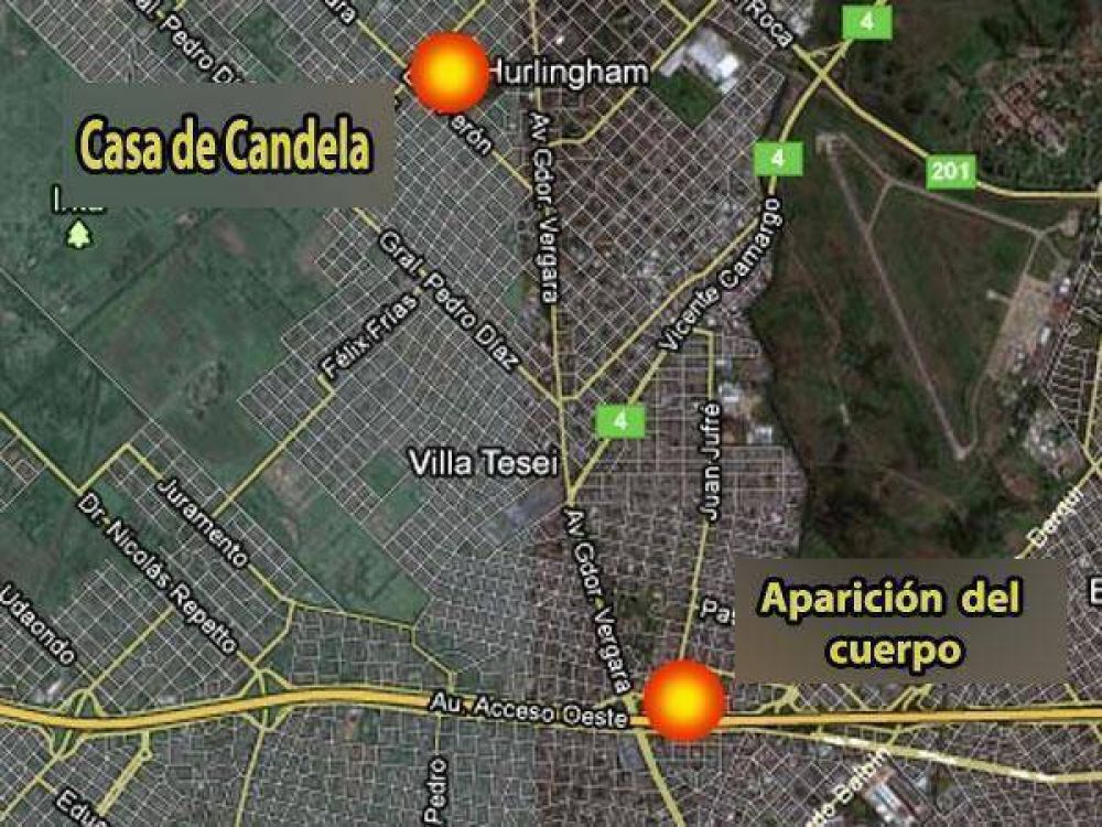 Candela fue hallada sin vida 