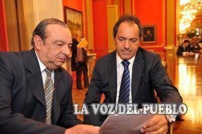 Scioli entreg� aportes a S�nchez