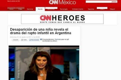 La aparici�n sin vida de Candela fue noticia en el mundo