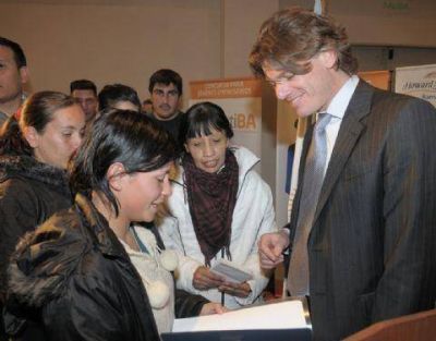 Nicol�s Scioli: �Financiaremos proyectos de j�venes empresarios al 0%�