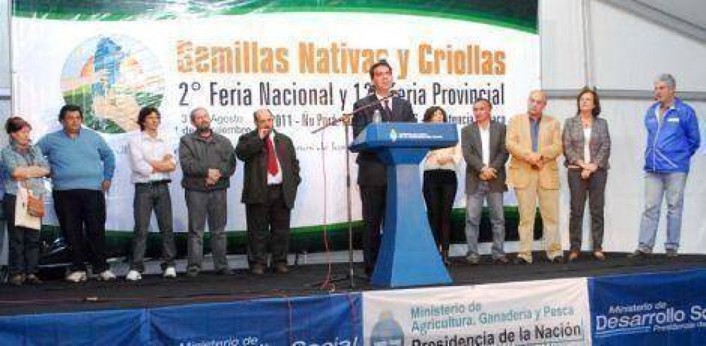 Capitanich y Cristina realizaron la apertura oficial de la Feria Nacional de Semillas Nativas y Criollas