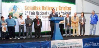 Capitanich y Cristina realizaron la apertura oficial de la Feria Nacional de Semillas Nativas y Criollas