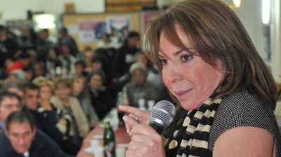 Riutort, enardecida ante sus seguidores