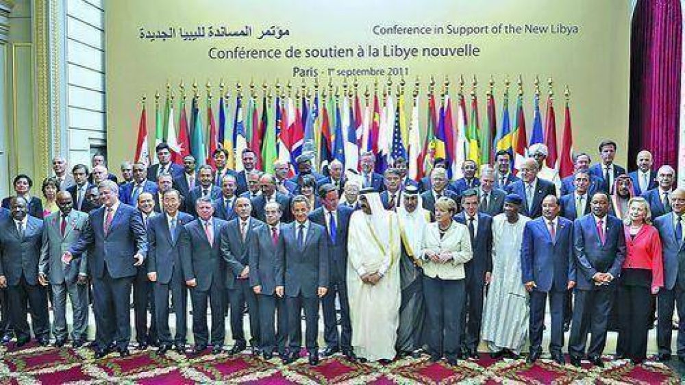 Cumbre en Par�s: los l�deres ya dise�an el futuro de la nueva Libia