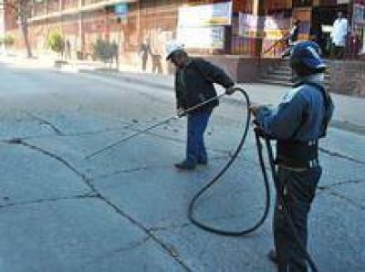 Obras de pavimentaci�n y bacheo hasta fin de a�o