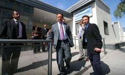Jaque inaugur� un centro de salud y pidi� votos para P�rez y Costa