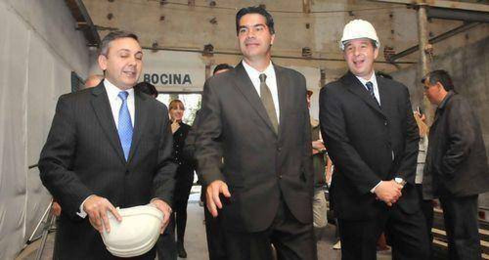 El gobernador recorri� obras del nuevo call center