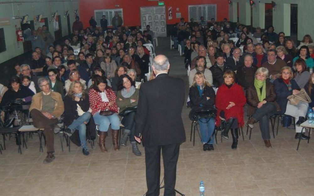 Gorosito convoc� a seguir trabajando por un Saladillo a�n m�s grande