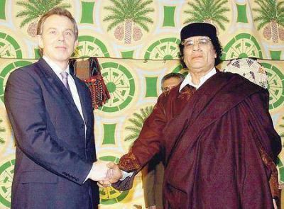 Viejas relaciones secretas con Khadafi