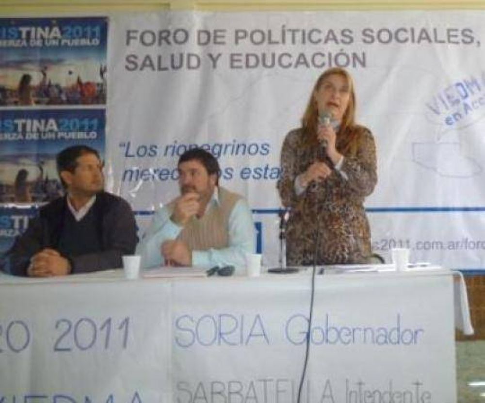 Bernazza consider� a R�o Negro como un caso testigo tras las elecciones primarias y el acompa�amiento que recibi� la presidenta