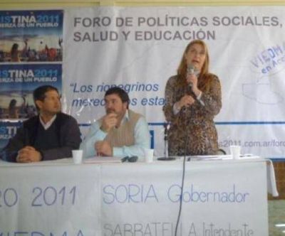 Bernazza consider� a R�o Negro como un caso testigo tras las elecciones primarias y el acompa�amiento que recibi� la presidenta