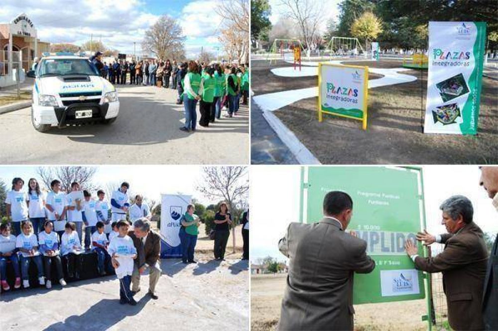 Variada actividad del Ejecutivo este martes en el departamento Dupuy
