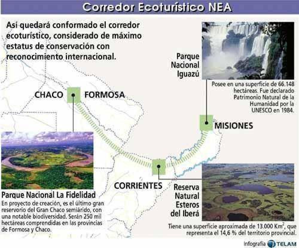Avanza un proyecto de gran corredor tur�stico en el NEA