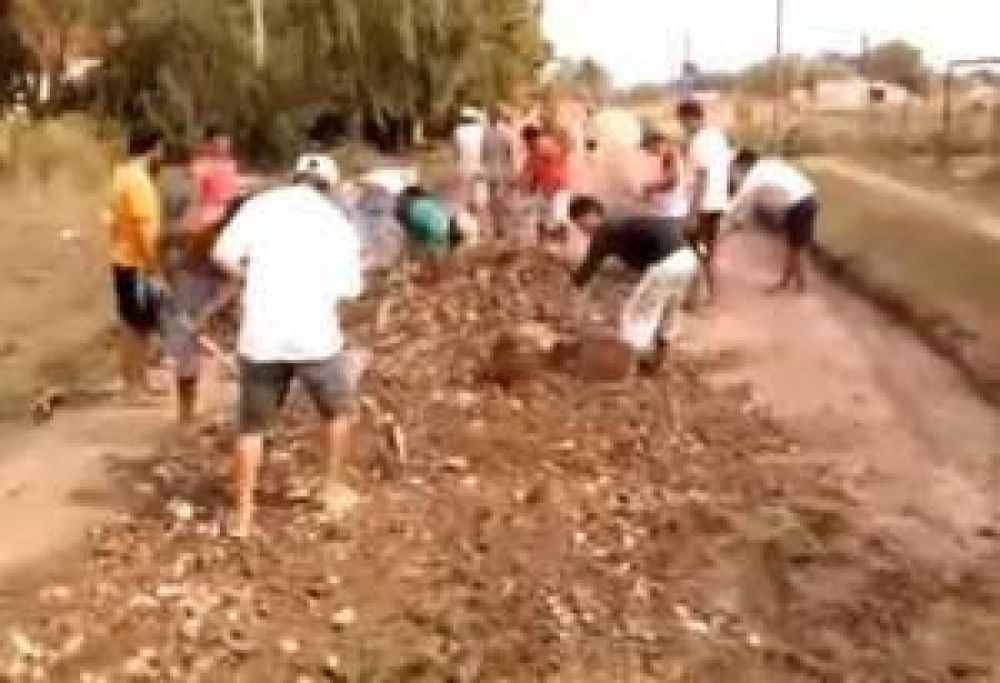 Virrey del Pino: Frentistas se organizaron y comenzaron a urbanizar su barrio