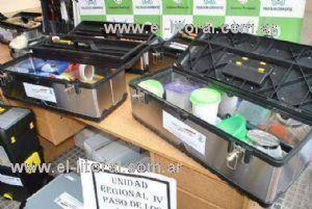 Entregaron equipos especiales a la Polic�a de Corrientes