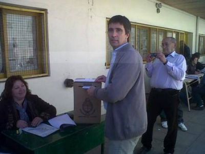 Pablo Tonini manifest� todo el apoyo desde su agrupaci�n para que Luciani gane las elecciones de octubre