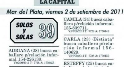 Un diario estar�a incumpliendo ley que prohibe promoci�n de oferta sexual