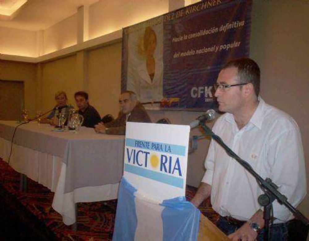 Presentaron la lista de unidad del Frente para la Victoria