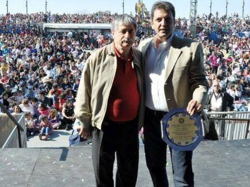 Massa celebr� con los trabajadores metal�rgicos en el Parque de la Costa