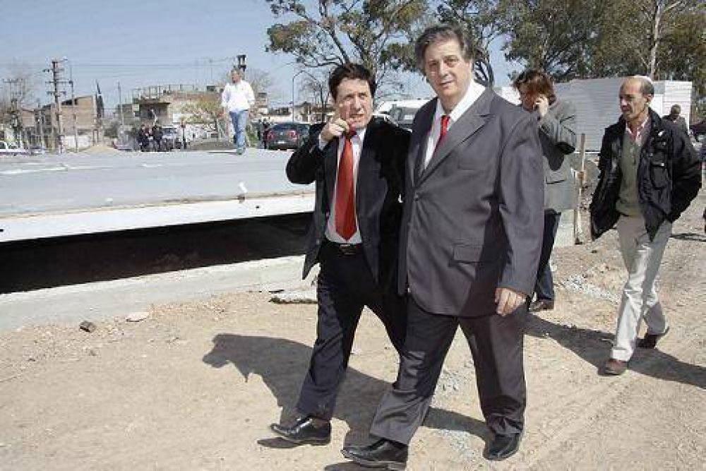 D�AZ P�REZ Y COLLIA SUPERVISARON LAS OBRAS EN LA UPA 