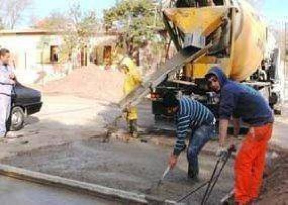  San Luis: hoy inaugurar�n 47 cuadras de pavimento en el barrio Cerro de la Cruz