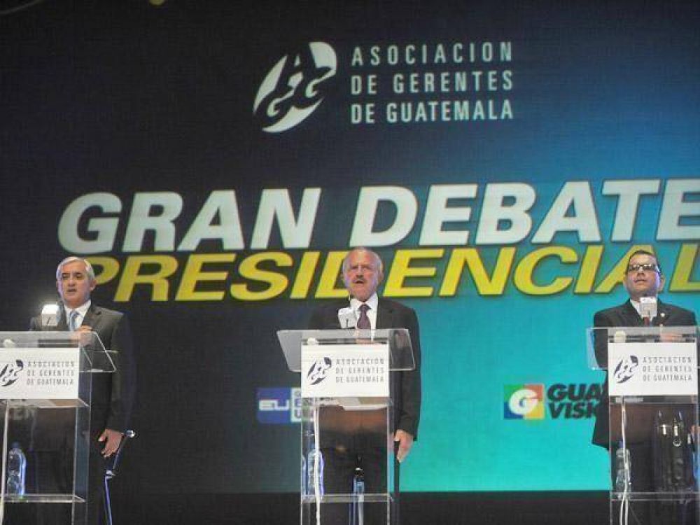 Guatemala: sube la tensi�n entre los principales candidatos a la Presidencia