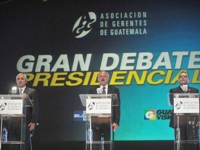 Guatemala: sube la tensi�n entre los principales candidatos a la Presidencia