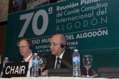 CONGRESO MUNDIAL DEL ALGODON: ESTE VIERNES, EN CHACO, DELEGACIONES DE 20 PAISES