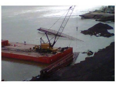 Afirman que el muelle de Puerto Ibicuy est� en plena reconstrucci�n