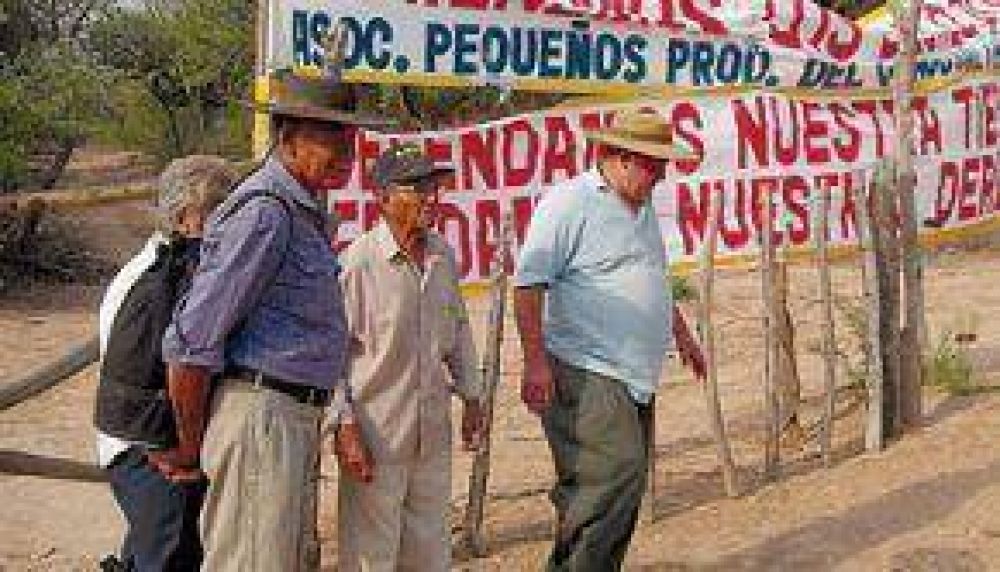 Campesinos del Chaco Salte�o evitaron un desalojo en Hickman