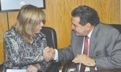 Beder Herrera insisti� con la integraci�n vial con Chile 
