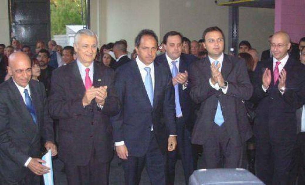 Nuevo respaldo de Scioli a Daniel Ivoskus en la inauguraci�n de la EPSam