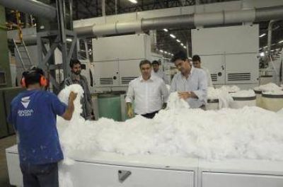 SE INAUGURA EN PUERTO TIROL LA AMPLIACI�N DE LA PLANTA M�S MODERNA DEL PA�S EN PRODUCCI�N DE DENIM