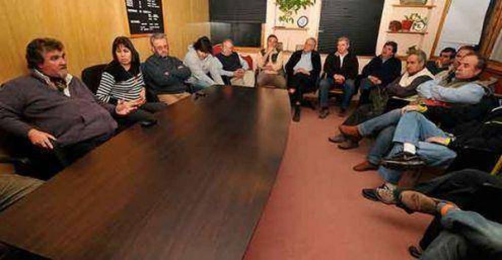 Goye y candidatos a concejales se reunieron con el sector empresarial