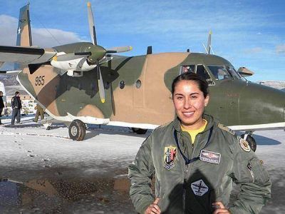 Identificaron los restos de la piloto del avi�n ca�do al mar en Chile