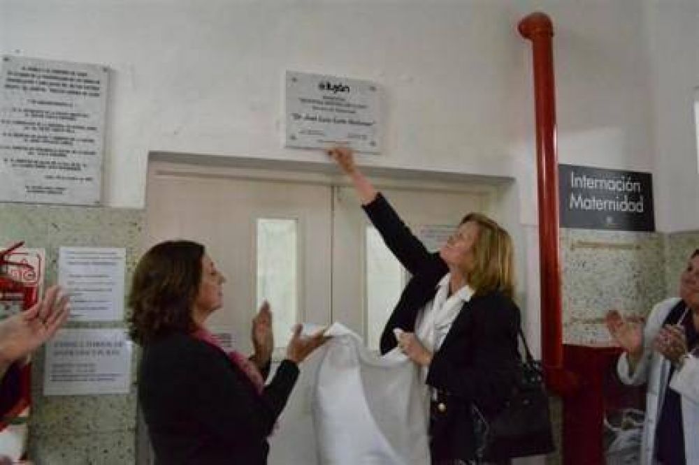 Rosso inaugur� la ampliaci�n de la terapia de adultos 