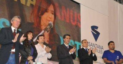 Capitanich y la Presidenta inauguraron ampliaci�n de Santana