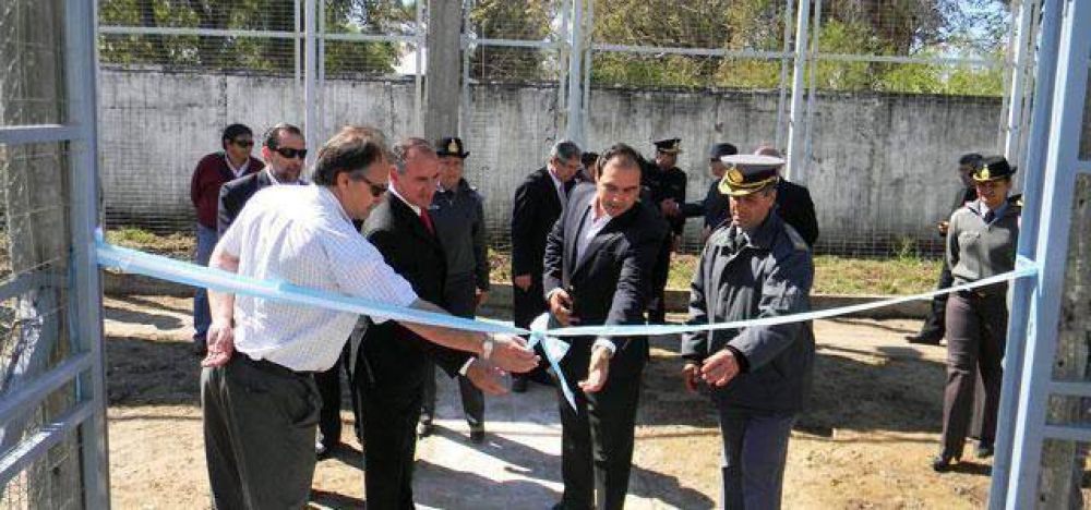 El gobierno inaugur� una planta potabilizadora de agua en la Unidad Penal n�mero 6