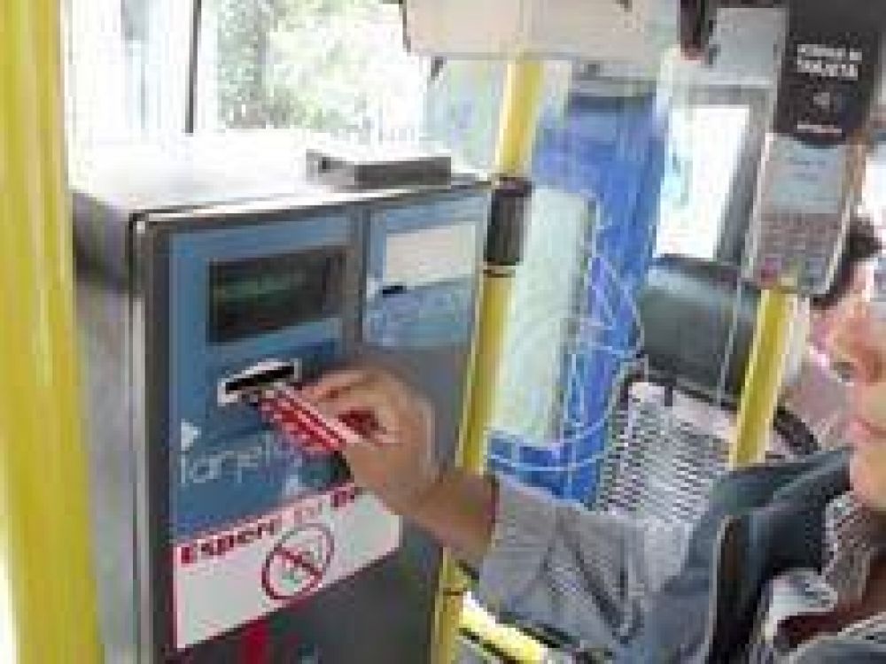 Colectivos iniciar�n la nueva etapa de tarjetas sin contacto