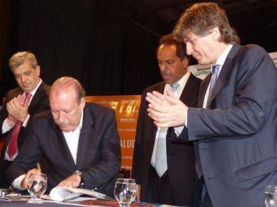 Boudou visit� a Amieiro en su carrera por asegurarle la reelecci�n