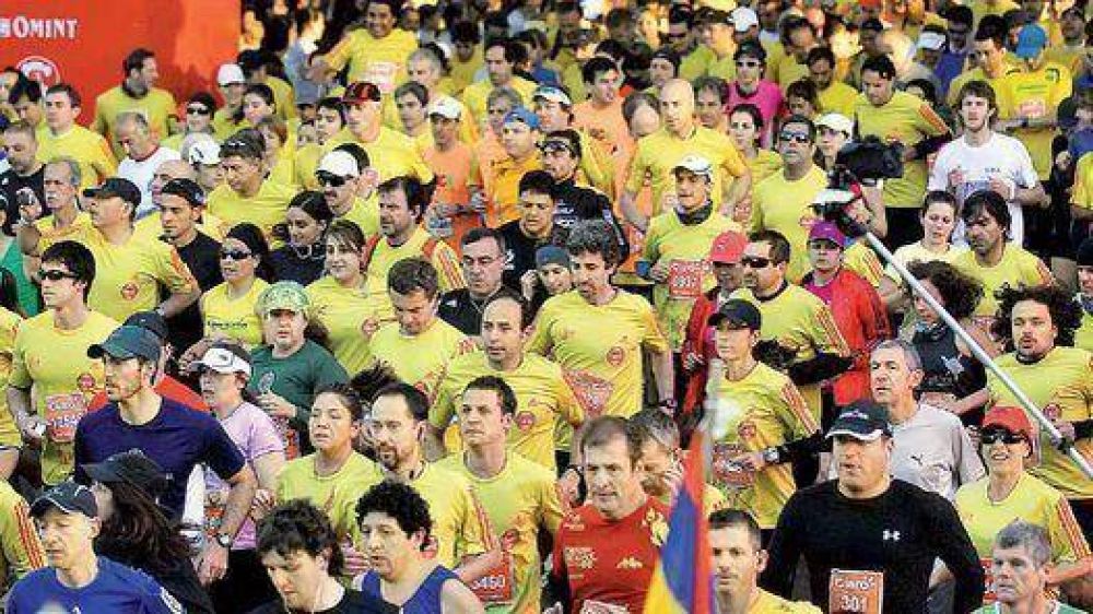 Con r�cord de participantes se corri� el medio marat�n