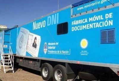 Llega el cami�n f�brica de DNI a Olavarr�a