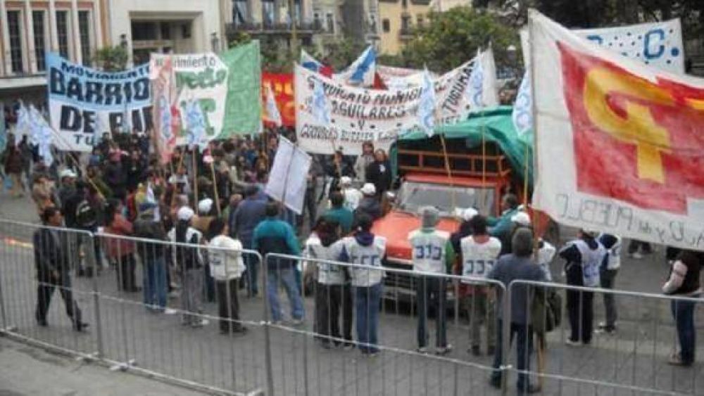 Organizaciones sociales protestar�n en la Plaza