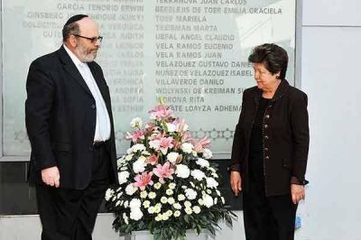 La embajadora de EE.UU., en el homenaje de AMIA a las v�ctimas del 11-S