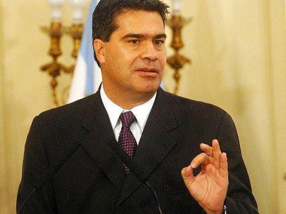 Pol�mica por el voto electr�nico en Chaco: Capitanich pidi� "prudencia"