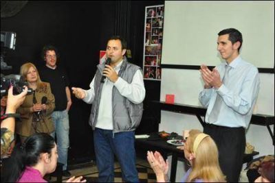 El Frente por la Juventud expres� su apoyo a la candidatura de Ivoskus