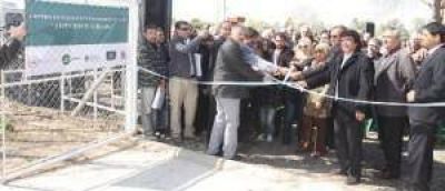 Espinoza inaugur� un Centro de Formaci�n Profesional en Virrey del Pino