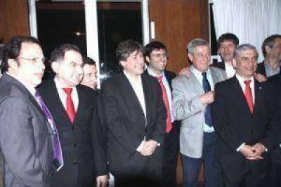 Intendentes oficialistas de la Tercera secci�n cenaron con Boudou y diagramaron estrategias para Octubre