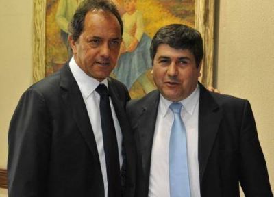 Juan Jos� Almada se reuni�n con el Gobernador Daniel Scioli
